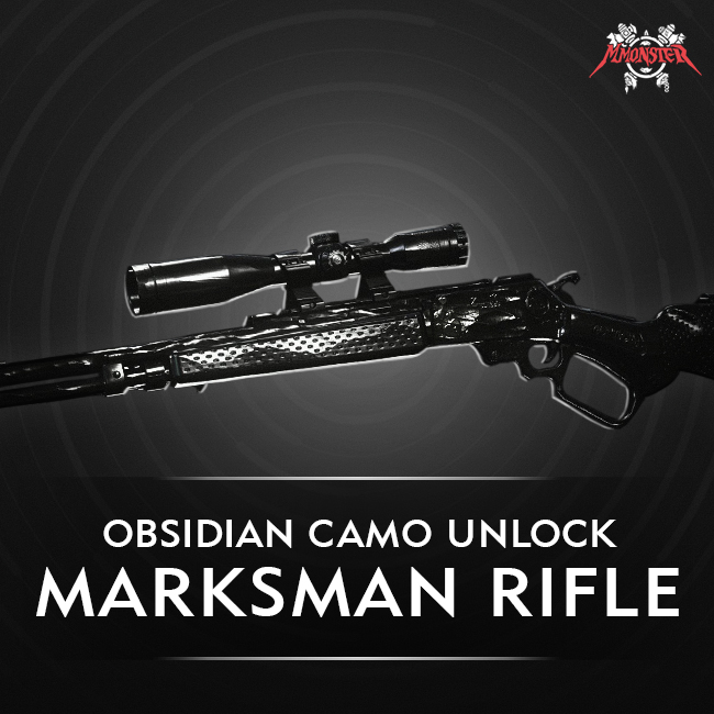 CoD MW Marksman Rifle Obsidian Camo Unlock Boost